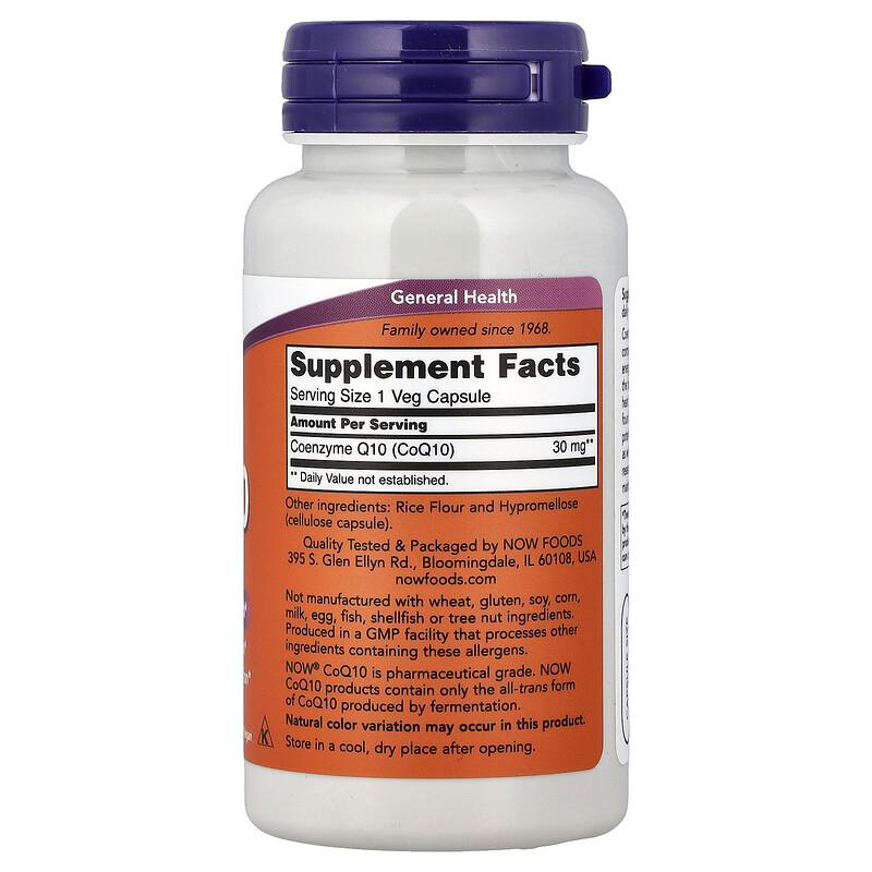 CoQ10, 30 mg, 120 Veg Capsules