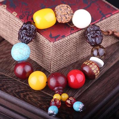 1 PZ Naturale Perla di Buddha Bodhi Sicurezza Ciondolo per Auto Decorazione Interni Auto Bancarelle Ciondolo Bodhi per Auto
