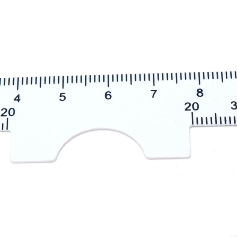 5PCS Pupil Distance Measuring Ruler With Clear Scale Marking For Accurate Eyeglass Fitting And View Testing