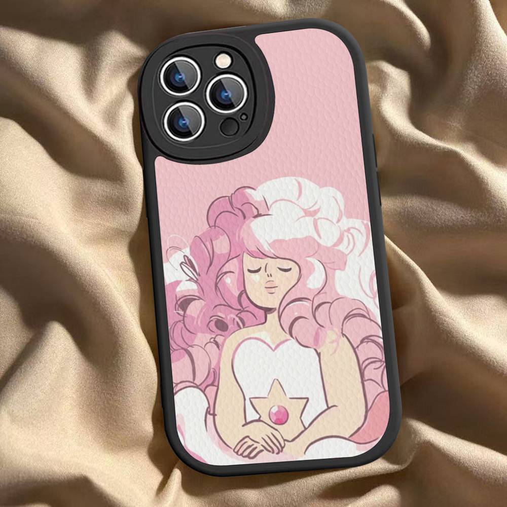 Classic Animation S-Steven U-Universe Phone Case Hard Leather For IPhone 16 15 14 13 12 Mini 11 14 Pro Max Xs X Xr 7 8