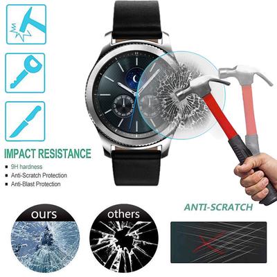 Ramidos 2-PACK Protector de ecran din sticla securizata transparenta pentru ceas Samsung Gear S3