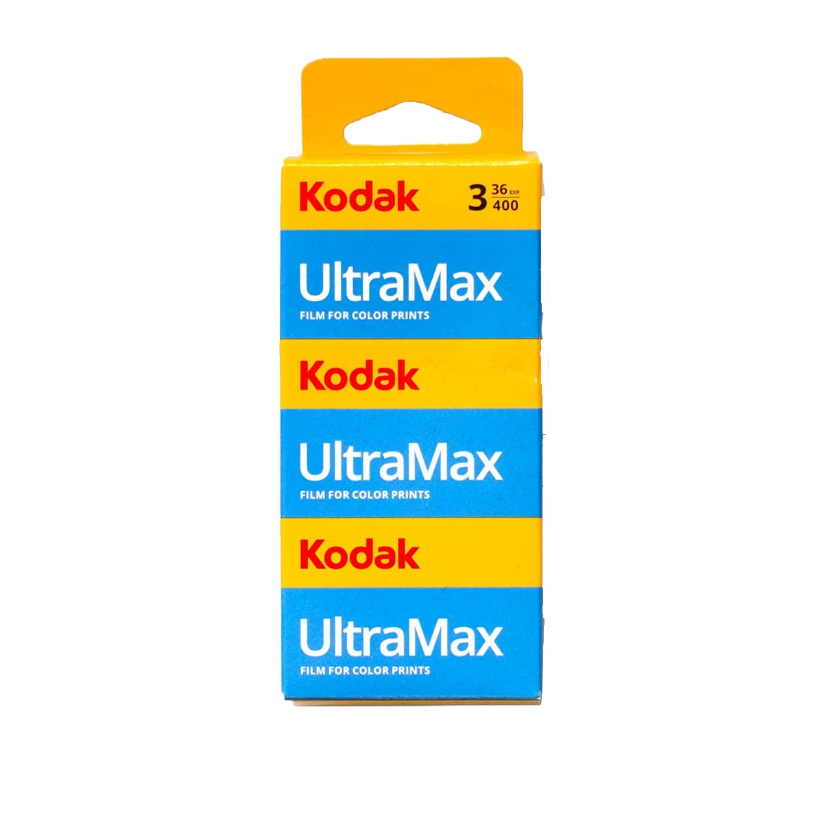 

Kodak color negative film 35mm ULTRAMAX400 36 shots set of 3 1024389