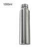 650 ml/1000 ml Edelstahl Sport Wasser Flasche Einschichtige Robuste Wasser Tasse Metall Flasche Drink Camping Sport Gym