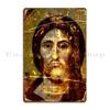 Shroud Of Turin Jesus Christ Face Holy Face Sion Metal Sign Pub Printing Wall Decor Party Wall Pub Tin Sign Poster