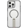 Etui Do iPhone 16 Pro Skinarma Magnetic Charging Stojak Tytanowy