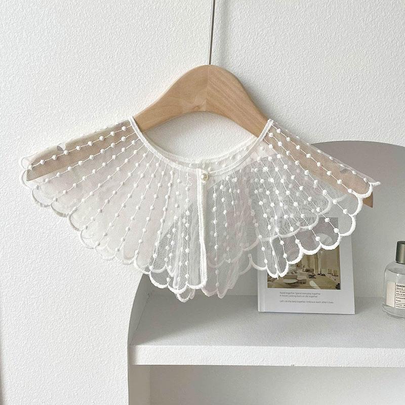 Detachable Fake Collar Fashion Lace Decorative Shirt Dress Fake Collar Dickey Collar for Women Blouse