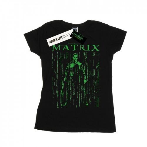 The Matrix Womens/Ladies Neo Neon Cotton T-Shirt