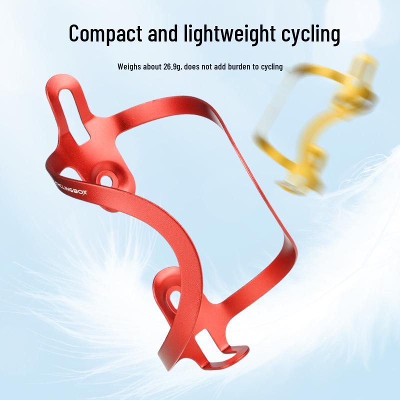 Aluminum Alloy Gradient Bicycle Water Bottle Cage for Mountain Bikes
