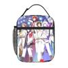 1 Piece Zipper Closure Colorful Storage Bag Pocket IDOLiSH7  School Lunch Food Box Reusable For Lunch Food Bag