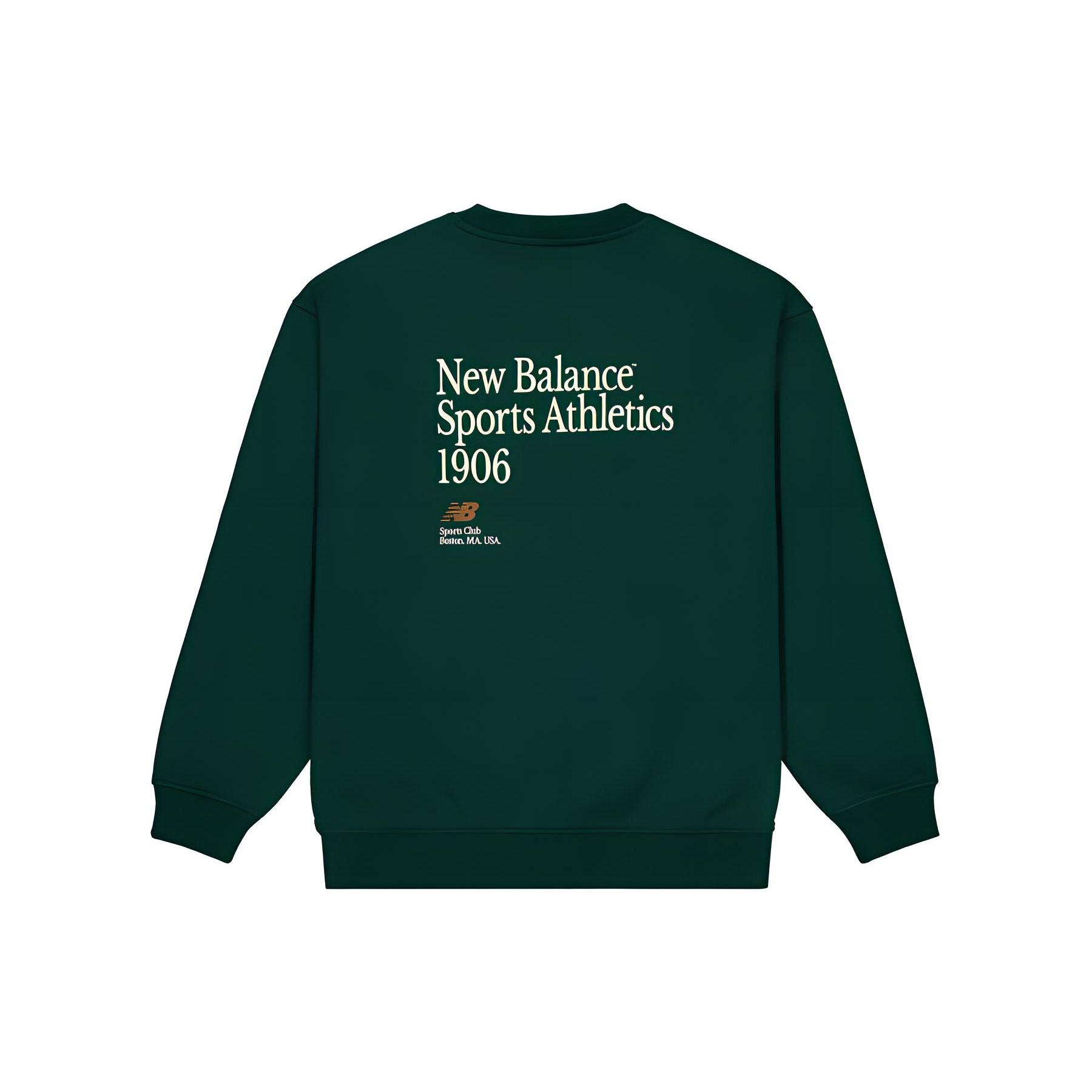 Толстовка New Balance Мужская Зеленая NCD42081-HT XL