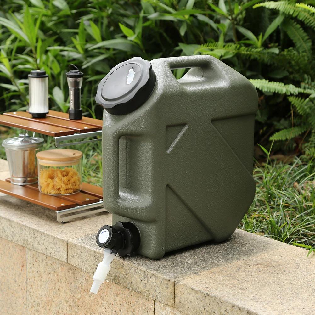 10/11/12L Car Water Bucket Large Capacity Camp Water Container Outdoor Water Bucket Portable Car Water Tank for Cooking Picnic