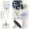 European Crystal Iron Art Candlestick - Wedding, Hotel, Living Room & Bedroom Decor