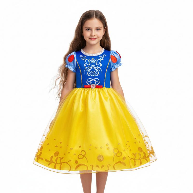Princess Costume Fancy Dress Ball Costume For Little Girls
