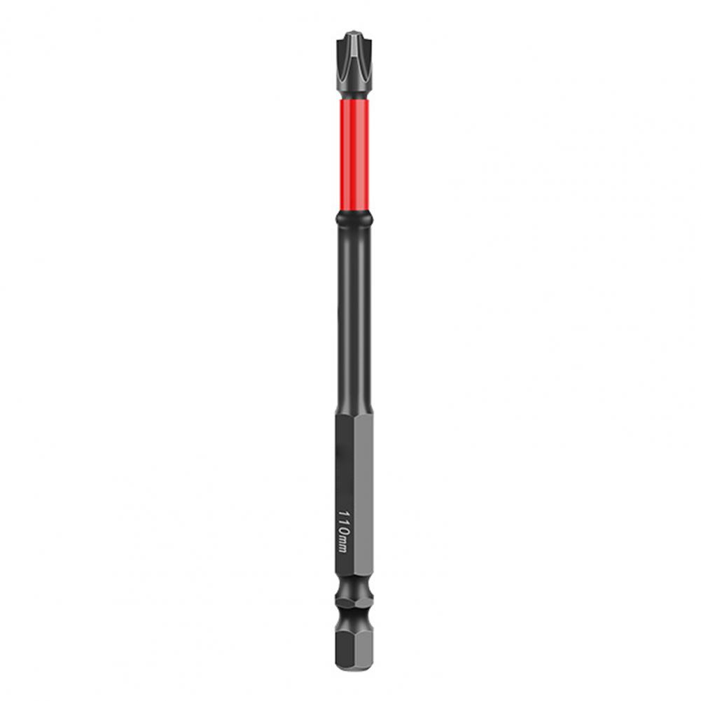 Heavy-duty Electrical Screwdriver Set Durable Impact Screwdriver Bit Set with Magnetic Slotted Heads Corrosion for Slot for Diy