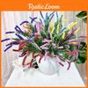 Bouquet Simulated Lavender Artificial Plastic Artificial Flower For Indoor Decor