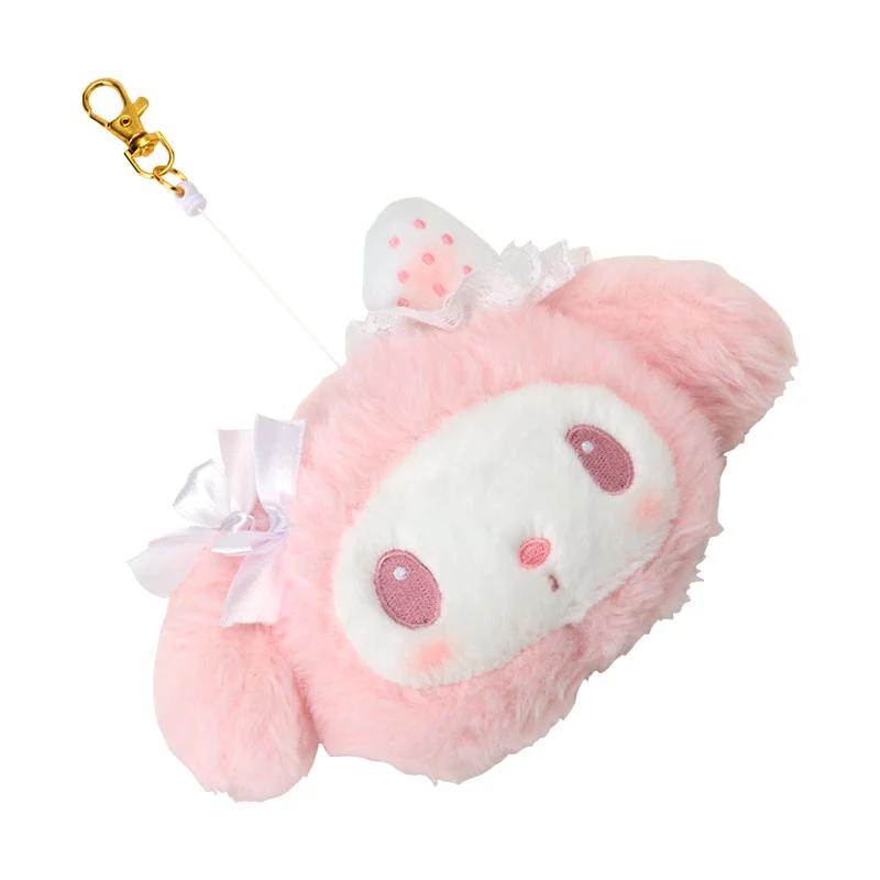 Sanrio My Melody Face Pass Case (White Strawberry Tea Time) Japan NEW