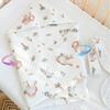 Air Filter Cotton Baby Swaddle Blanket Cartoon Newborn Blanket Wraps 0-6 Months Babies
