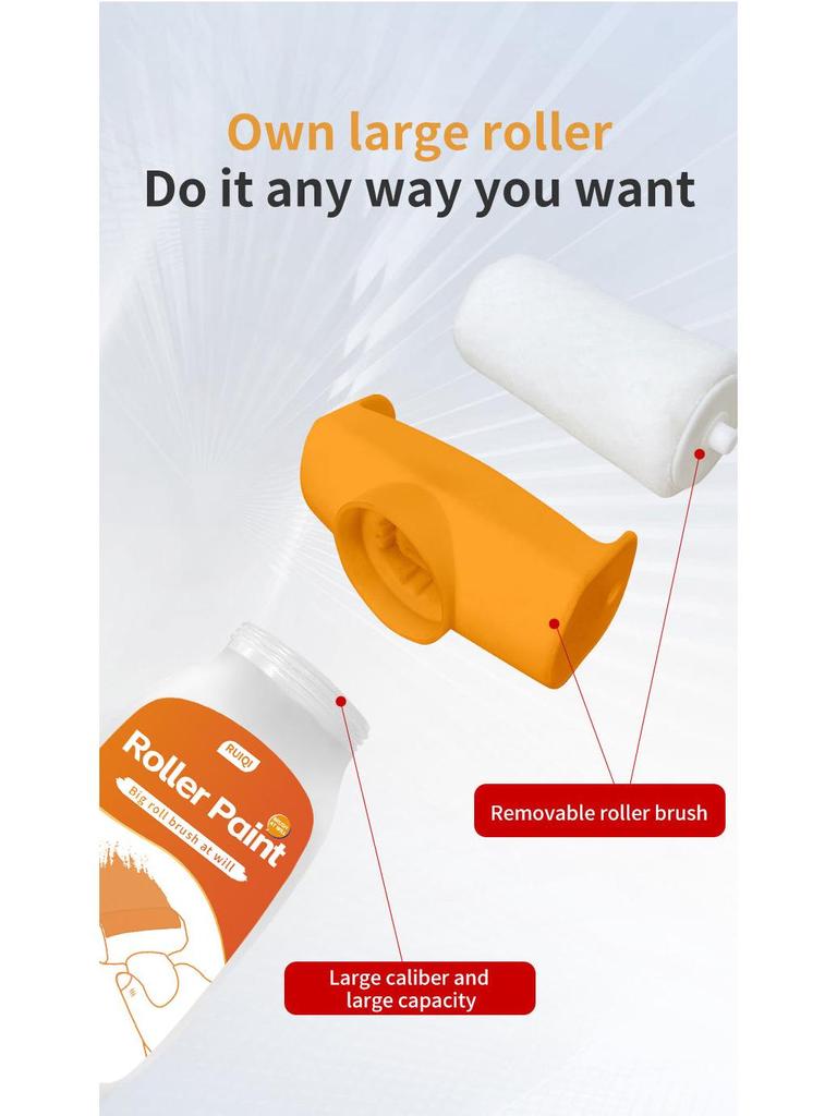 Odorless Water-Based White Wall Paint for Household Graffiti and Renovation