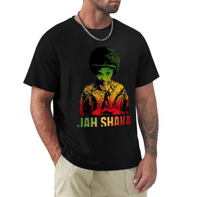 Jah Shaka Tričko vlastní tričko zvířecí potisk pro kluky anime věci pánské oblečení