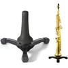 Folding Saxophone Stand for Alto Sax, Alto Tenors Sax Stand Adjustable Tripod Holder Saxophone Holder Rack Portable Base