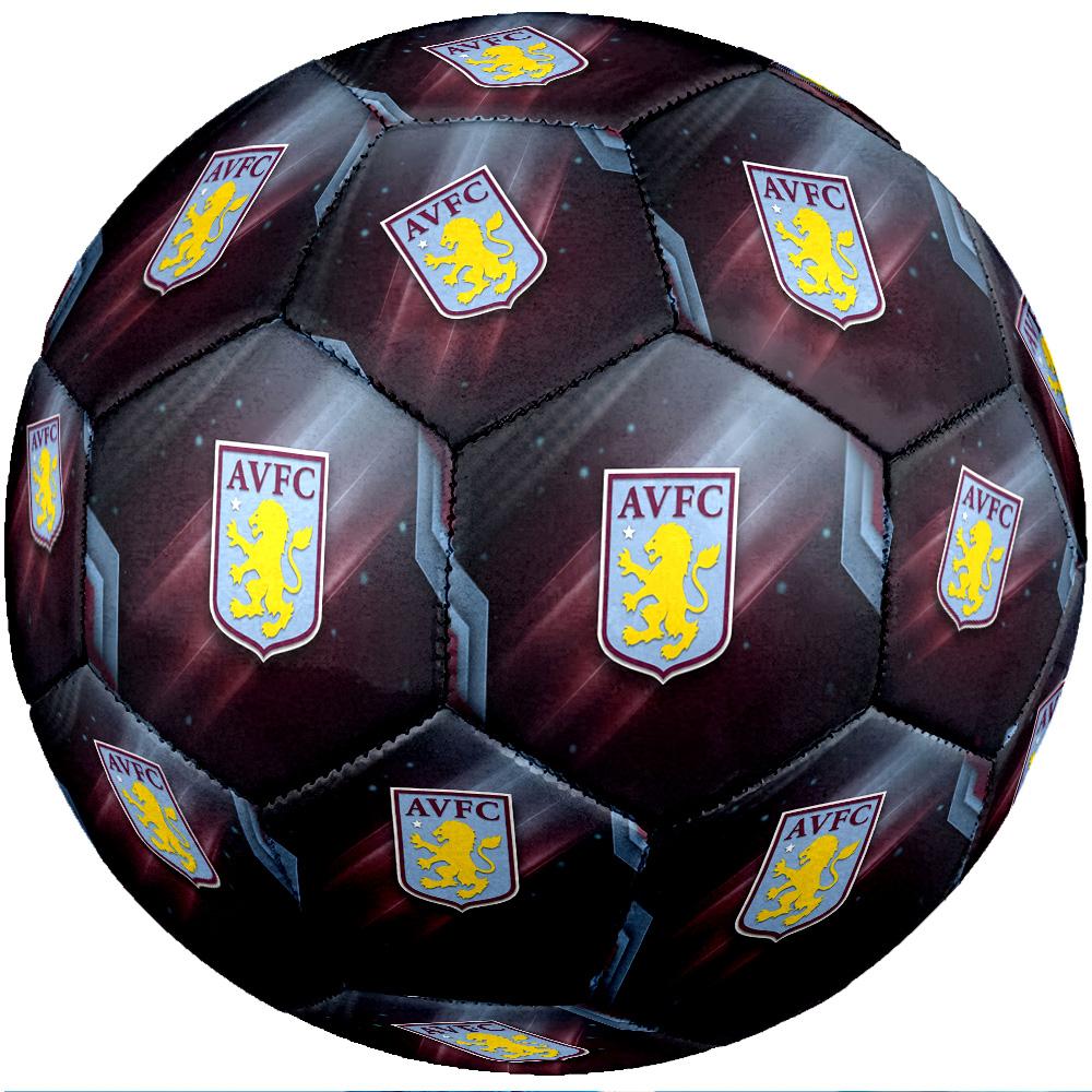 Aston Villa Football Size 5 Standard Football Durable Training Match Soccer Ball for Adult Outdoor Sports