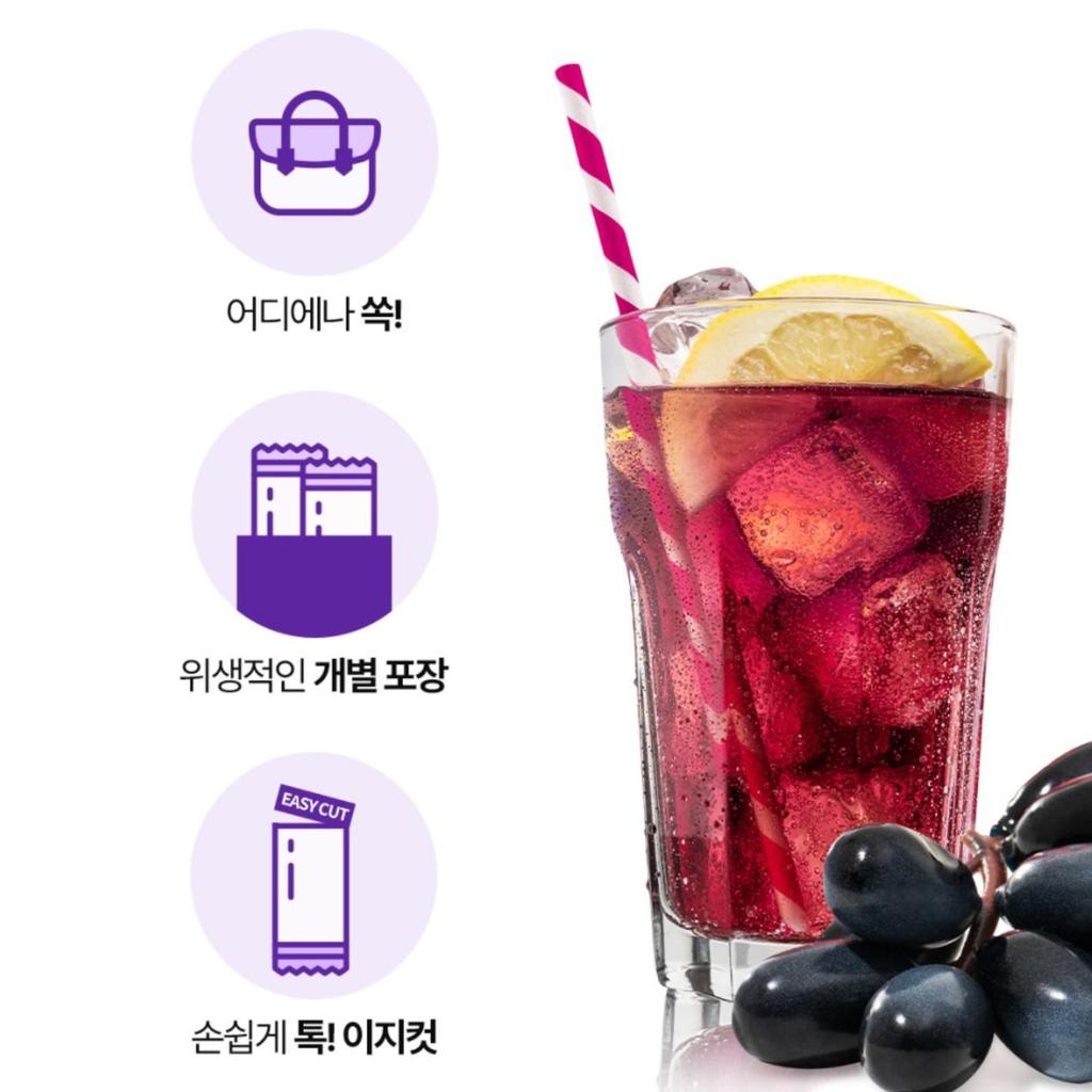 [Green Monster] Detox Kombucha (5 Refreshing Flavors) (1 Unit-10sticks)