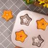 Kuchenform Leicht zu reinigen Dessert Backformen Sternförmiges Kohlenstahlmaterial Kuchenformen Geschenk für Backbegeisterte