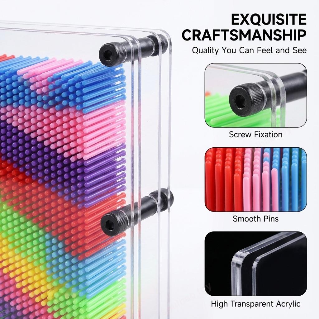 3D Needle Art Hand Model Color Compression Needle Plate Suitable For Teaching And Experimentation Reusable And Easy To Operate