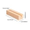 Business Card Holder Organizer Office Desk Display Stand Memo Counter Accessories Tabletop Shelf Home Wooden Card Holder Storage