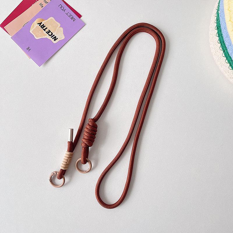 

Регулируемый шнурок для телефона через плечо 6 мм с клипсой и функцией защиты от потери