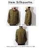 M65 Field Jacket 3way Military Jacket [Houston] Men's (XL, Black)