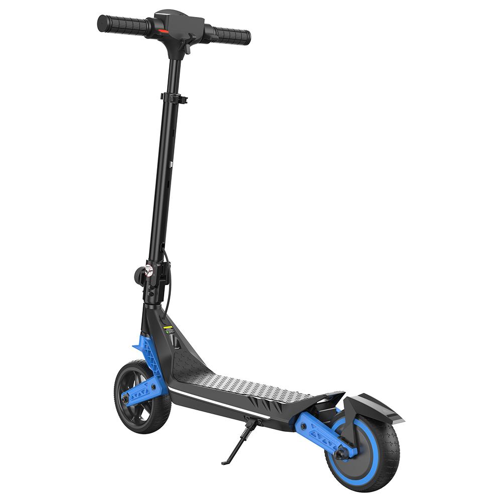 K6 Kinder Elektroroller 150W 2,6Ah 6,5'' Vollgummireifen Bluetooth-Lautsprecher LED-Lichter Faltbar & Höhenverstellbar 16 km/h Höchstgeschwindigkeit 7-9 km Reichweite für Kinder