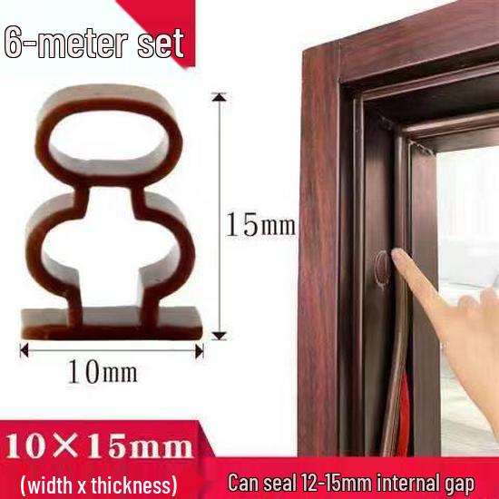 Self-Adhesive Magnetic Soundproof Door and Window Seal Strip