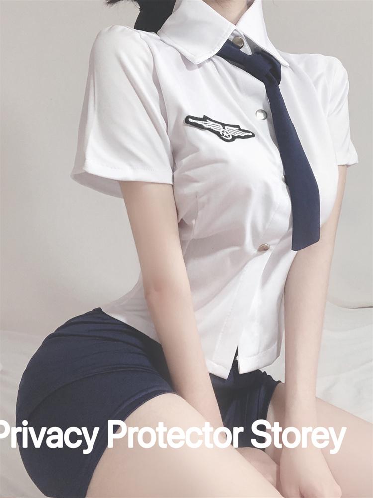 Sexy Lingerie School Student Uniform Role Play Costume Women Cute Mini Skirt Tight Blouse Set Porn College Girl Cosplay Anime