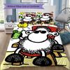 Custom Name sheepworld Pattern Bedding uilt Set uilt Cover Pillowcase Home Decoration Birthday Gift (1*duvet cover+2*pillowcase without core)
