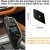 Car Gear Shifter Lever Auto Parking Letter P Button Cover Replacement for BMW 5 6 7 Series G30 G31 G32 G11 G12
