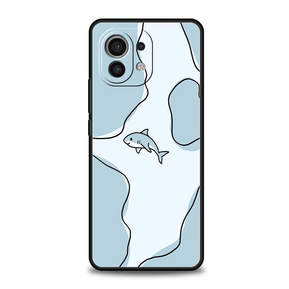 

Чехол для телефона с рисунком «Акулы на море» для Xiaomi Mi 17 Pro Max 15 14 13 12 11 Ultra 15T 14T 13T 12T 11T Pro Lite Мягкий ТПУ Сумки Xiaomi 13 Pro