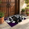 Floor Mat Soft Flannel Rug Non-Slip Absorbent Mat for Bathroom Bedroom Home Decor L-Lelouch of the Rebellion Anime