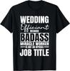 Marriage Officiant Wedding Minister Celebrant Job Title Tee Gift Unisex T-Shirt