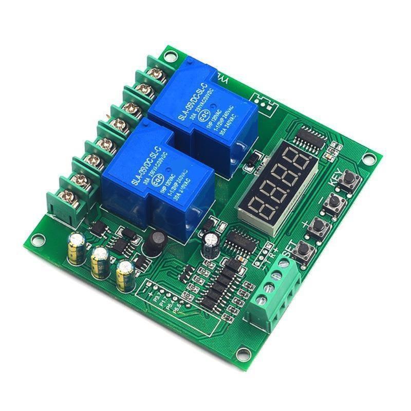 Double Voltage Motor Control Board 12v 24v with Forward Reverse Timing Cycle Module