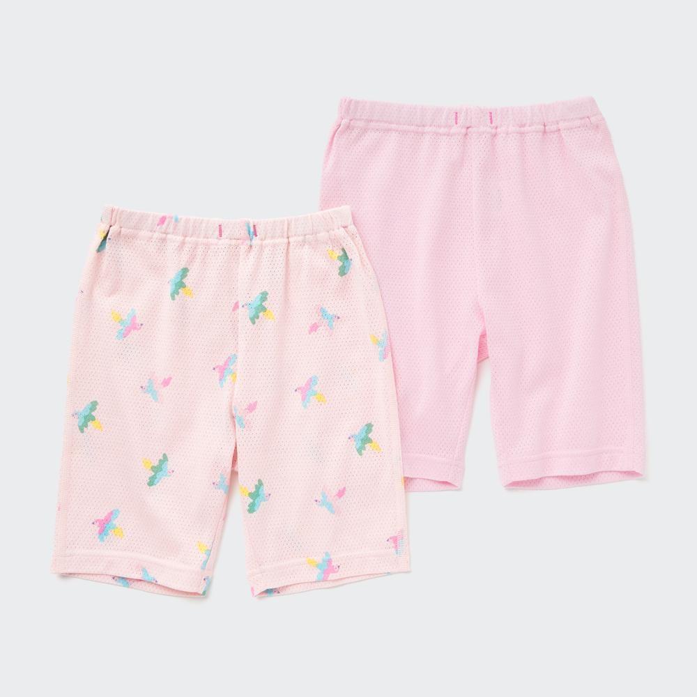

UNIQLO BT Joy Of Print Cotton Mesh Half Pants 2P Bird Monkey
