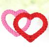 1Pair Doggy Ring Squeaky Chew Resistant Interactive Play Sound Pet Training Supplies for Puppies and Cats