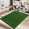 1PC soccer field Non-Slip Floor Carpet Compatible for Office&Living Room&Bedroom&Dining room - Flat - Weave Machine-S0369