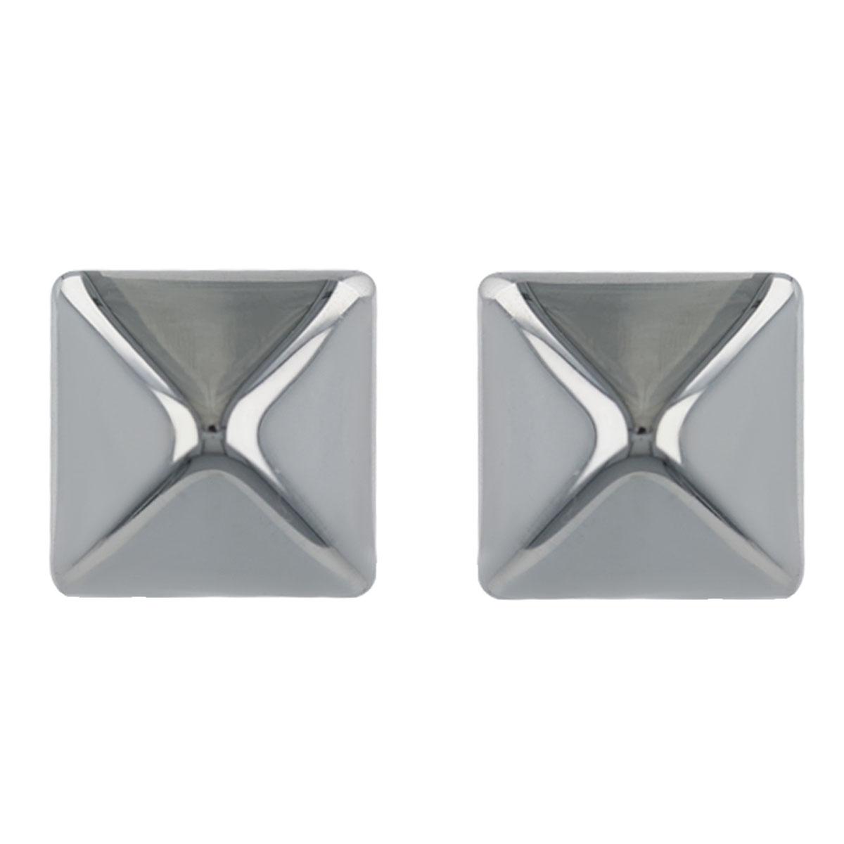 

Сокровища Лилии [R4844] - Серебряные стальные пряжки Мирный - 8x8 мм (Советы)