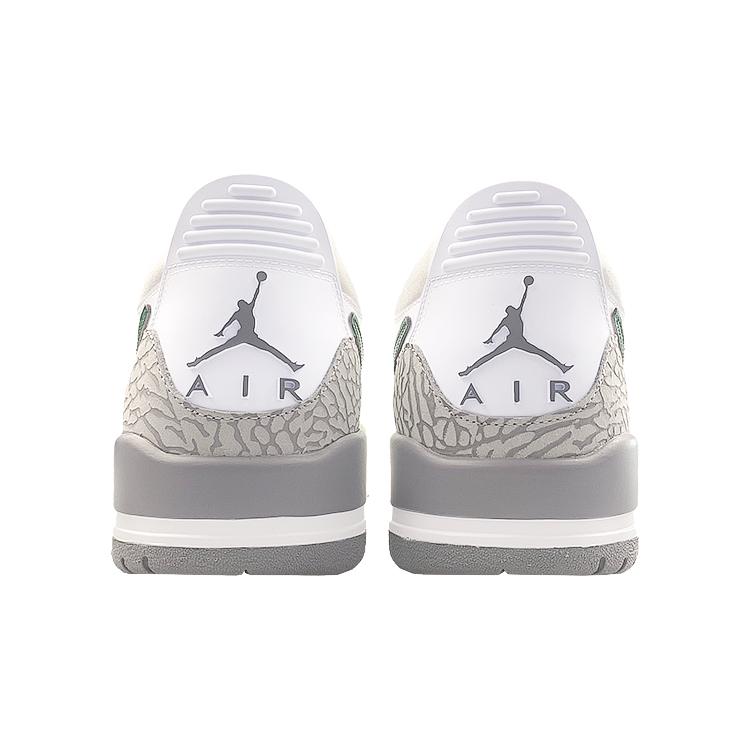 Jordan Legacy 312 Low top Skateboard Shoes Men's White Green Gray FV8115-101(Team116-312)