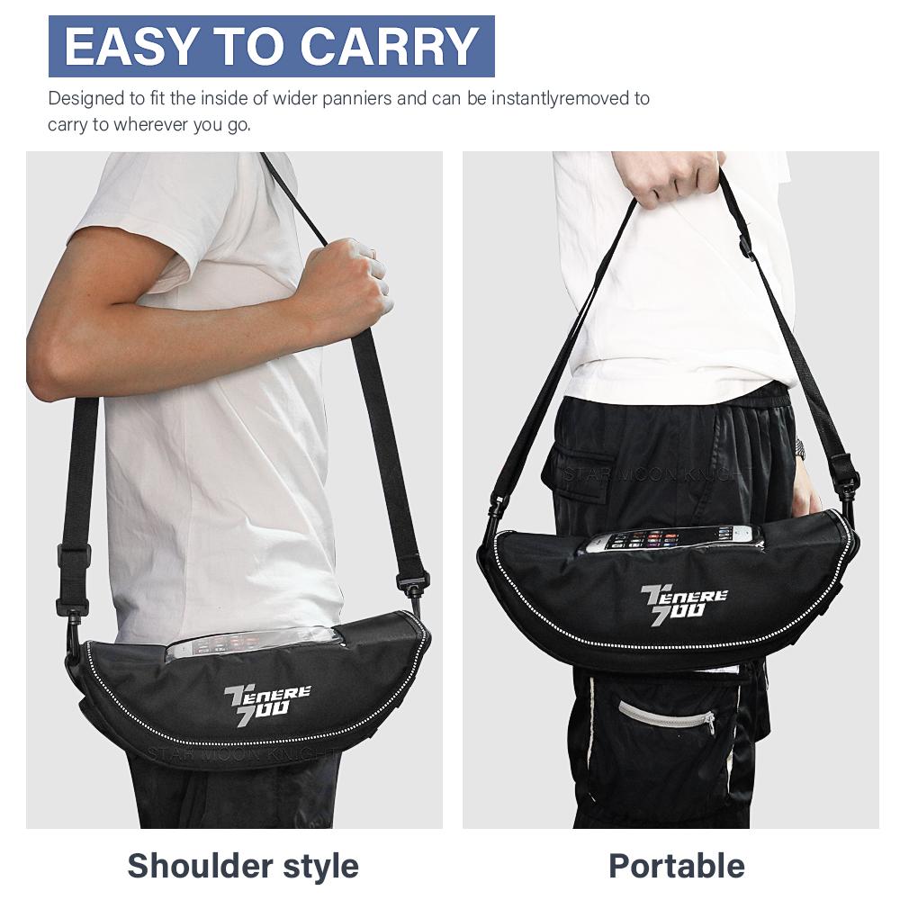 Motorcycle Accessories Waterproof Bag Storage Handlebar Bag Travel Tool Bag For YAMAHA Tenere 700 XT700Z XTZ 700 T7 T700 