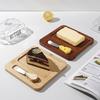 Nordic Style Glass-Covered Butter Dish & Cheesecake Dessert Box