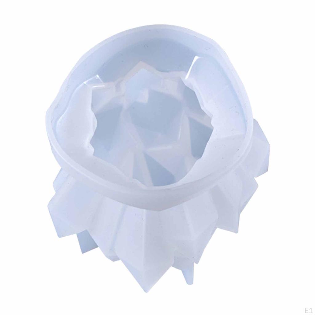 Silikonové svíčky, tvary ledových tvarů shluků květů Potřeby pro kutily