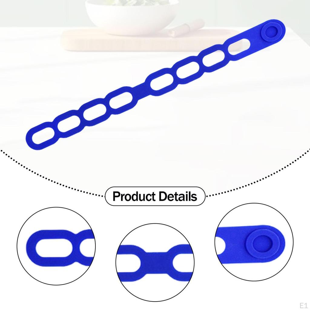 Flexible Silicone Strap for Lid Fixing In Home Storage Solutions