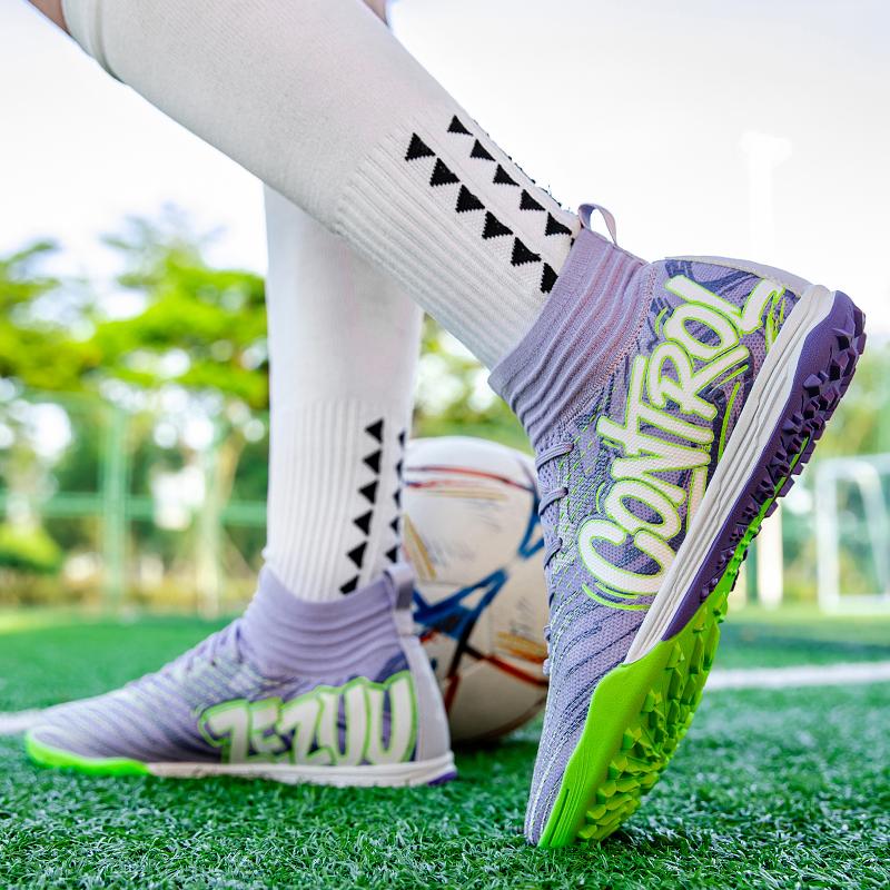 Herren Neue TF Fußballschuhe Sneaker Professionell Original Widerstandsfähig Lässig Männliche Fußballschuhe Ultraleichte Fußballschuhe Spiel